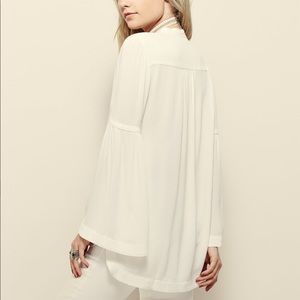 FREE PEOPLE Easy Girl Bell Sleeve Tunic